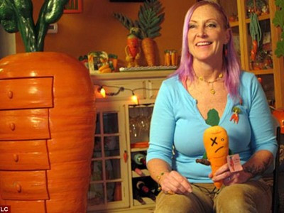 Người phụ nữ mê mệt cà rốt