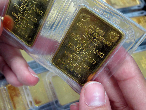 Giá vàng SJC giảm thấp nhất kể từ đầu năm 2013