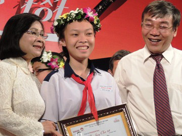 Viết về Đại tướng Võ Nguyên Giáp, nữ sinh giành giải Văn hay chữ tốt