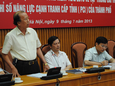 Hà Nội muốn lên bậc năng lực cạnh tranh