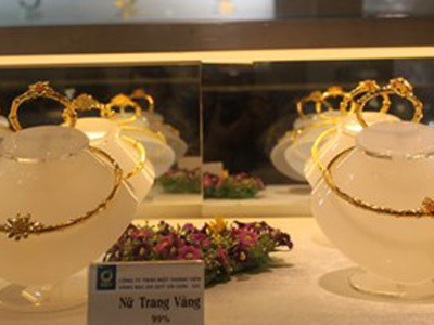 Khai mạc Hội chợ quốc tế Trang sức Việt Nam 2013