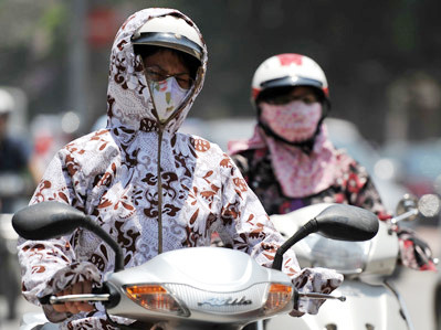 Bắc Bộ tiếp diễn nắng nóng