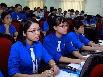 Đại biểu tại Đại hội Đoàn tỉnh Bắc Kạn Ảnh: Mai Xuân Tùng