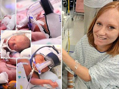 Sinh 5 con trong 5 phút