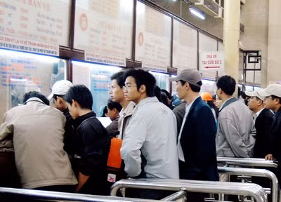 Vé tàu Tết Hà Nội tăng giá cao nhất tới 39%