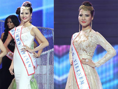 Tổ chức Mrs. World nhận lỗi vì ghi sai tên Việt Nam