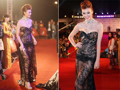 Hồng Quế bị 'ném đá' vì mặc váy khoe thân hình bốc lửa