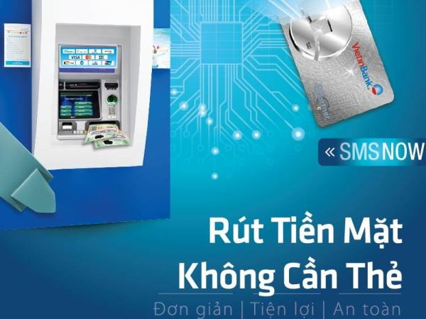 Rút tiền tại ATM không cần thẻ