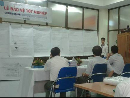 Những pha hài hước trong lễ bảo vệ tốt nghiệp