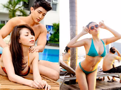 Trà Ngọc Hằng 'điếc không sợ súng' lại khoe thân