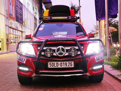 Mercedes GLK dẫn đoàn chinh phục 15.000 km