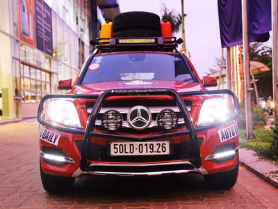 Mercedes GLK dẫn đoàn chinh phục 15.000 km