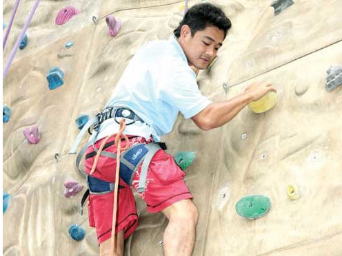 Quyết chinh phục Sea Games ở môn leo tường
