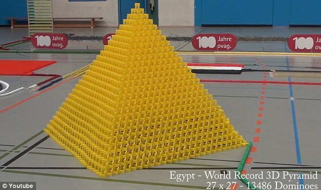 Kỷ lục xếp quân cờ domino