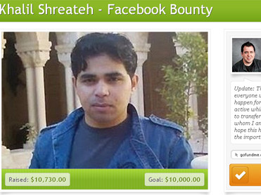 Người hack tài khoản CEO Facebook nhận thưởng 10.000 USD