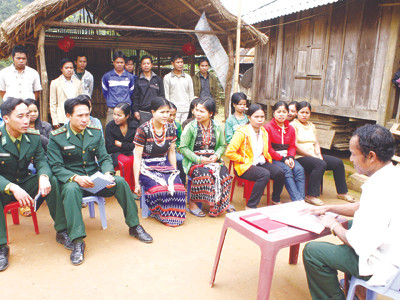 Lính biên phòng đa năng