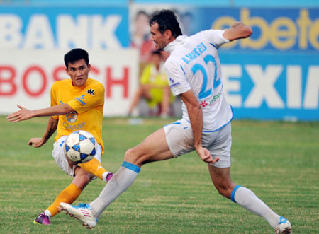 Công Vinh đã quyết định sẽ chia tay với Hà Nội T&T - Ảnh: Thục Linh