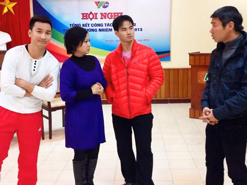 'Đột nhập' hậu trường Táo Quân 2013