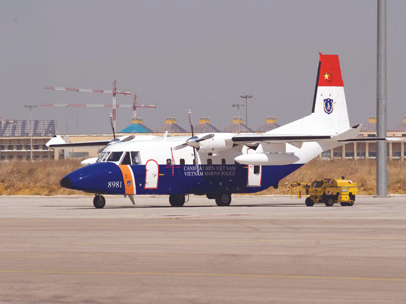 Cảnh sát biển Việt Nam nhận máy bay tuần duyên