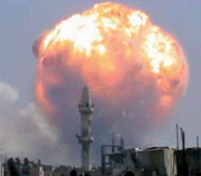Syria: Nổ kho vũ khí, 180 người thương vong