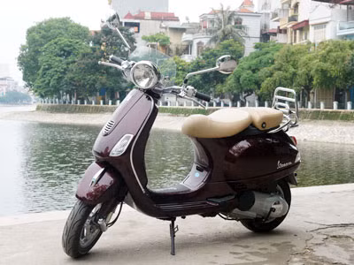 Lộ hình ảnh Vespa LXV lắp ráp tại Việt Nam