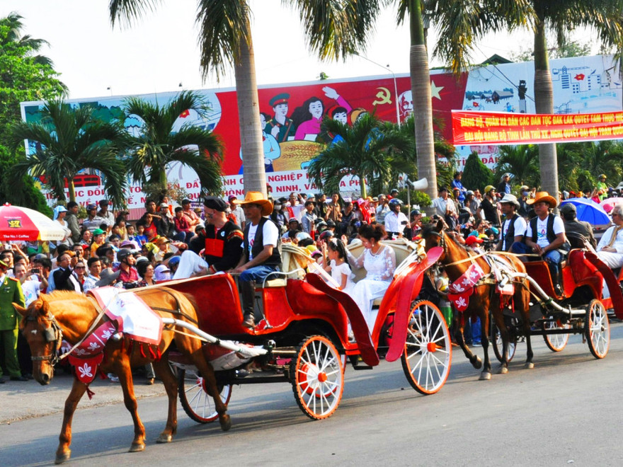 Buôn Ma Thuột tưng bừng lễ hội Cà phê lần thứ tư