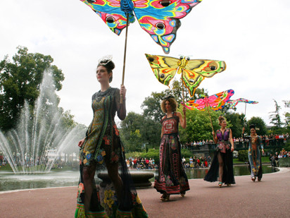 Thổ cẩm và Minh Hạnh tại Clermont-Ferrand