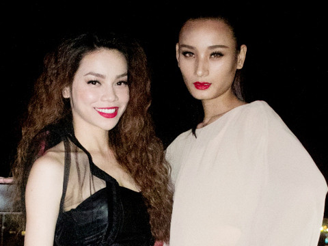 Hà Hồ lu mờ khi đứng cạnh Lê Thúy