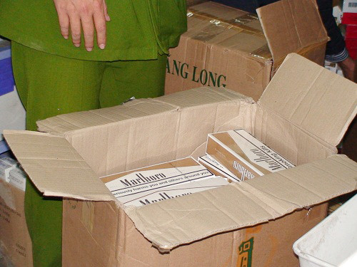 Cơ quan chức năng đã thu giữ 181 cây thuốc lá lậu