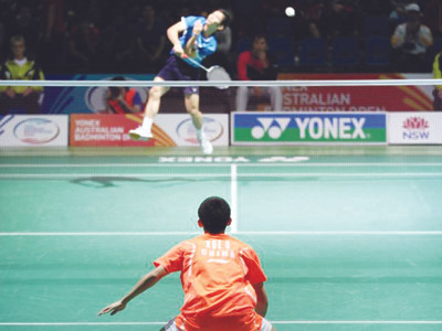 Tiến Minh chia tay giải cầu lông Australian Open