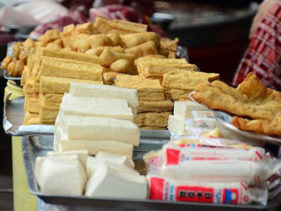 Cách nhận biết đậu phụ có thạch cao, nhiễm nấm