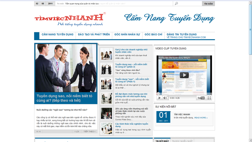 Tìm Việc Nhanh ra mắt ra mắt hai cẩm nang tìm việc