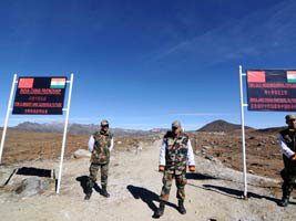 Lính Ấn Độ canh gác ở Arunachal Pradesh, biên giới Trung-Ấn
