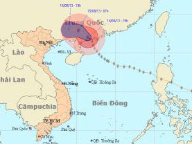 Bão số 7 suy yếu thành áp thấp, gây mưa