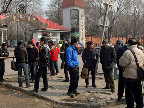 'Chợ... diễn viên' ở Trung Quốc