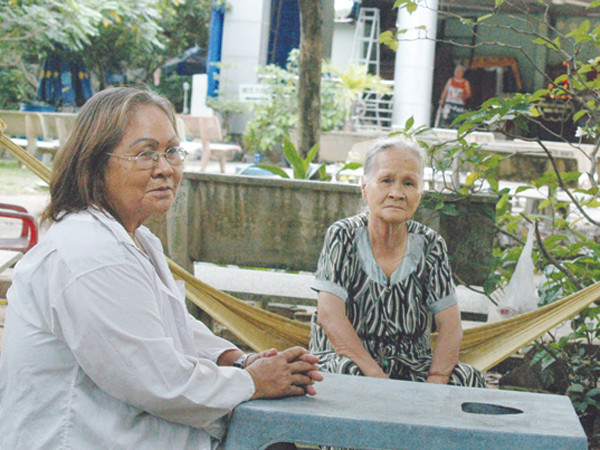 Các lão nghệ sĩ ở viện dưỡng lão lo lắng cho tương lai của mình Ảnh: T.N.A