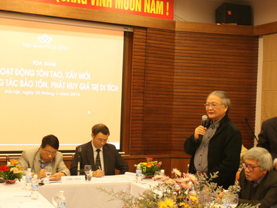 Giải cứu nạn trùng tu, tôn tạo quá đà