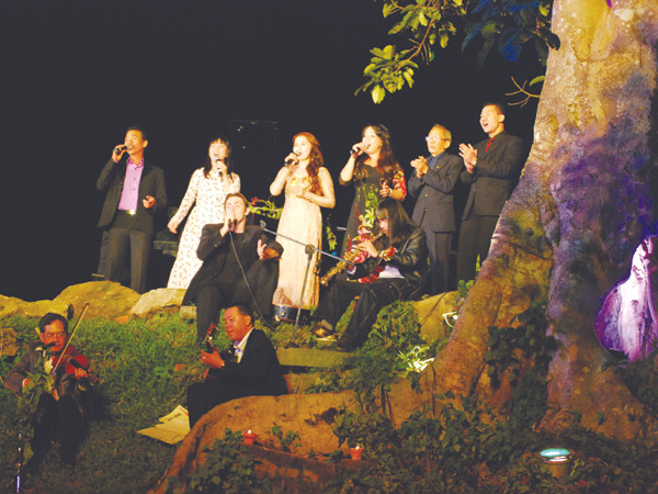 Nhạc Trịnh trong vườn Ngự uyển