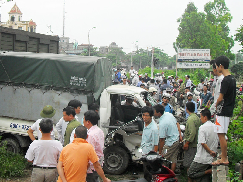 Hiện trường vụ tai nạn