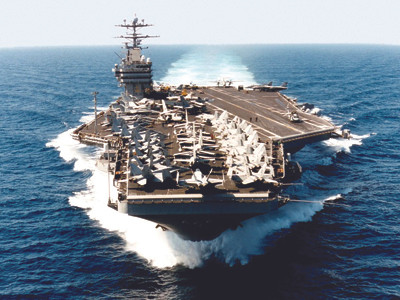 Tàu sân bay USS George Washington. Ảnh: navsource.org