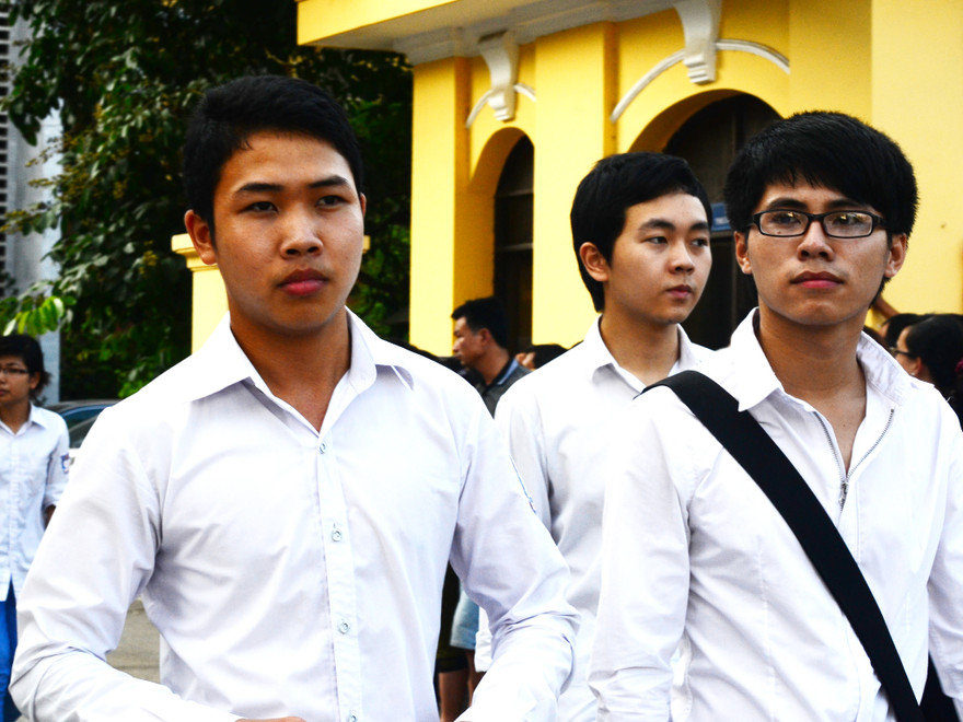 Thí sinh thi đại học đợt 2