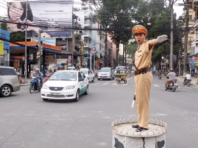 Lắp đặt camera giám sát cảnh sát giao thông