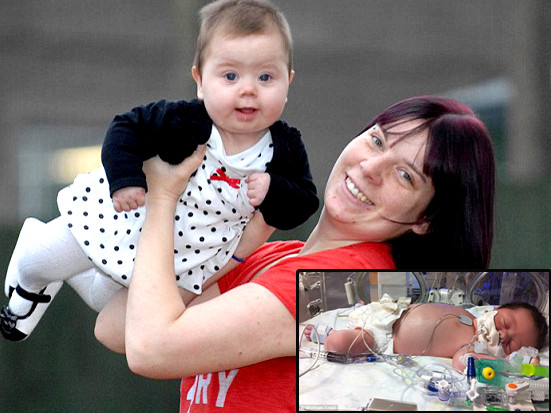 Bé sơ sinh sống sót kỳ diệu sau 25 phút tim ngừng đập