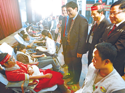 Kết quả kỷ lục 1.400 đơn vị máu