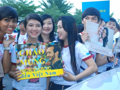 Nick Vujicic đã đến Việt Nam