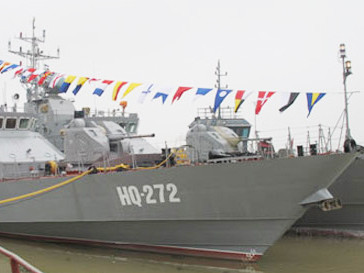 Tàu chiến đầu tiên do Việt Nam sản xuất