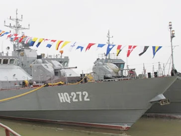 Tàu chiến đầu tiên do Việt Nam sản xuất