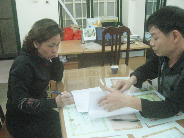 Bà Nguyễn Thị Dậu tại CQĐT