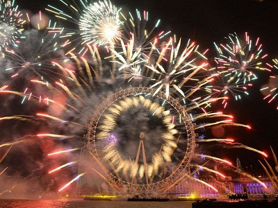 Thế giới tưng bừng đón năm mới 2014