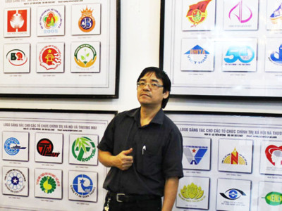 Họa sỹ Lê Tiến Vượng: Vượng nhờ logo